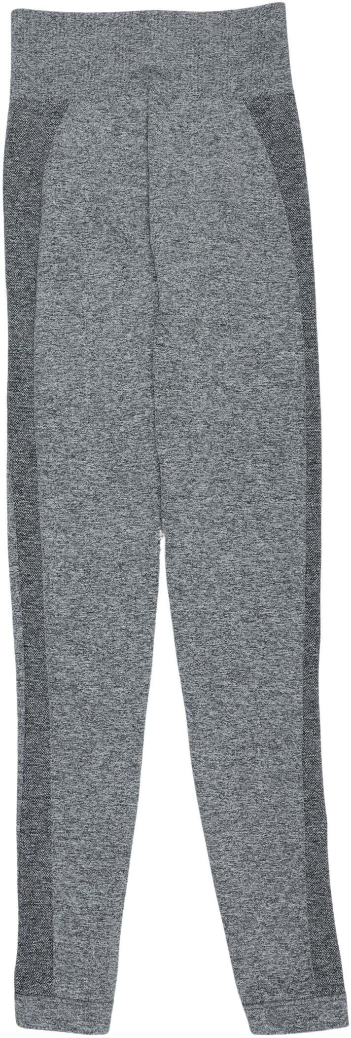 Gymshark Damen Stoffhose, Grau, Gr. XS, Synthetik / Elasthan - Second Hand