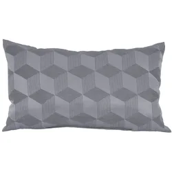 Kissen GRAVITY silber (BH 50x30 cm) - BH 50x30 cm