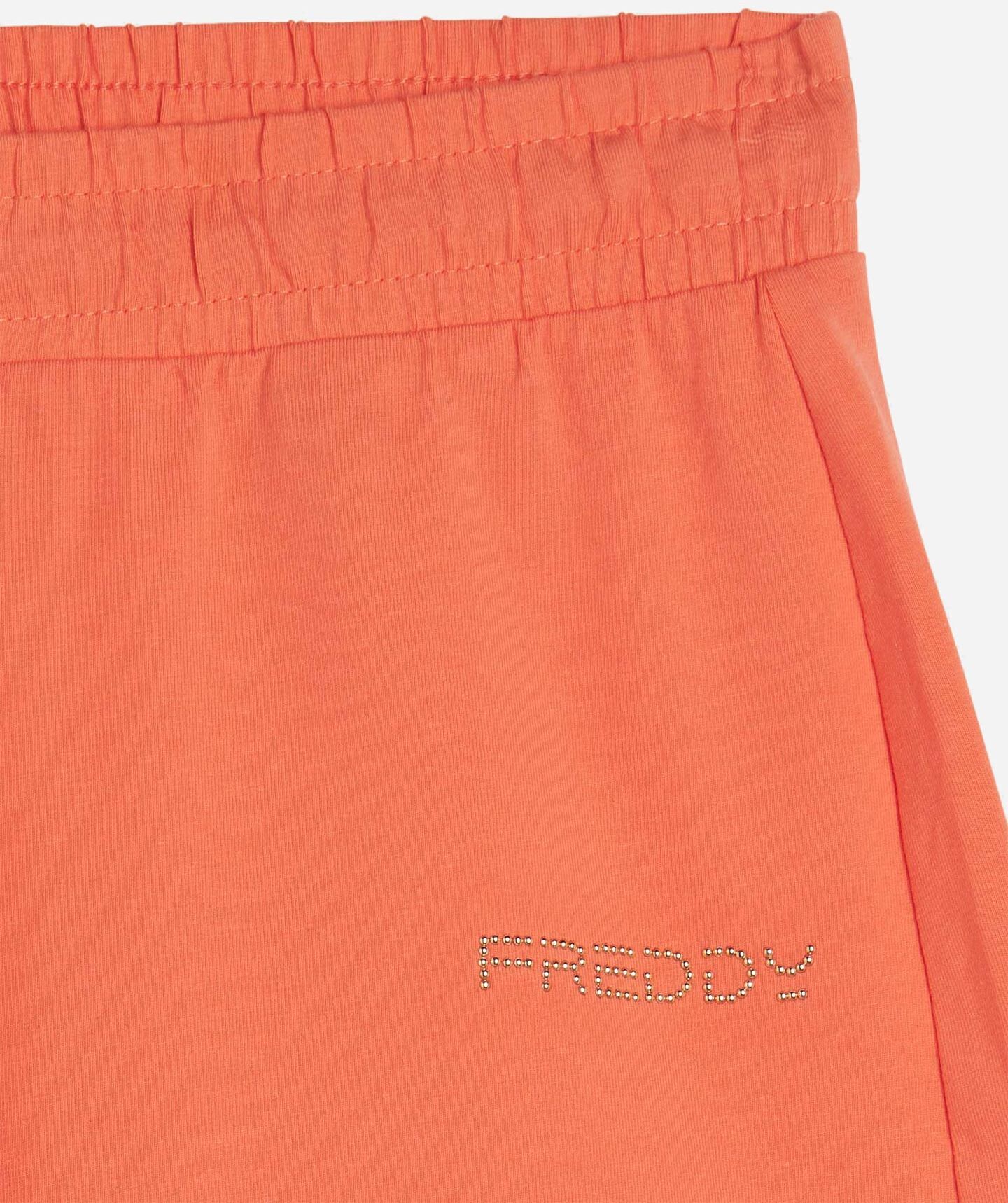 Freddy Small Logo W - Pantaloncini - Donna - Arancione XS