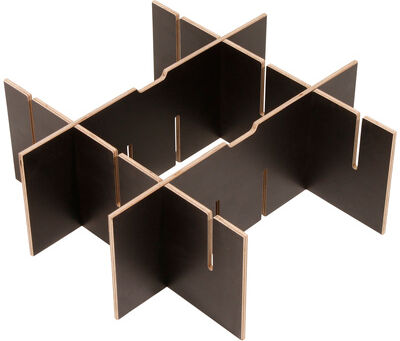 Thon Dividing Wall Set 60H2 2/2 marron