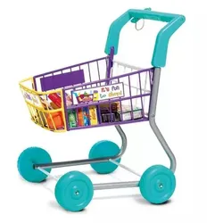 Einkaufswagen mit Produkten – 16-teilig