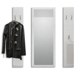 GARDEROBE Spot Weiß Hochglanz