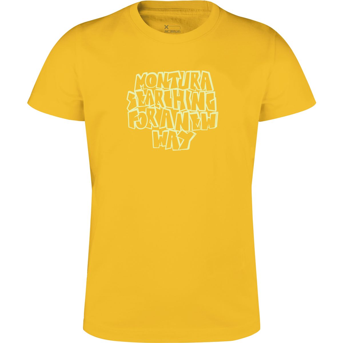 Montura Knots T-shirt Kids mustard (348) 135 MTGC08K-5025-348-135