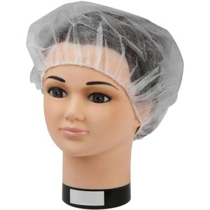 TIGA-MED Baretthauben Schwestern- & Patientenhaube, Vlies, Gr. 53cm, weiß, 100 Stück