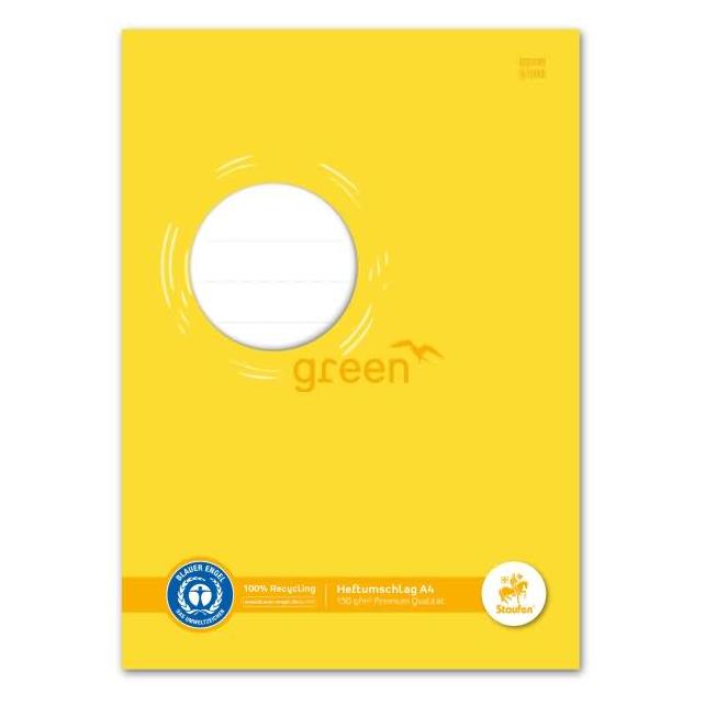 Staufen Heftschoner A4 150g gelb Recyclingpapier (A4) (794004608)