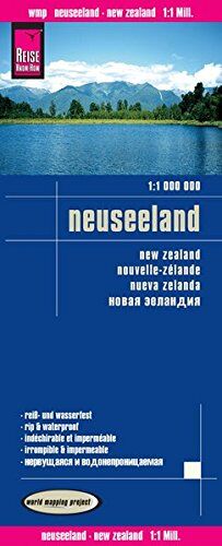 Peter Rump, Reise Know-How Verlag - Reise Know-How Landkarte Neuseeland (1:1.000.000): world mapping project - Preis vom 18.10.2026 19:22:15 h