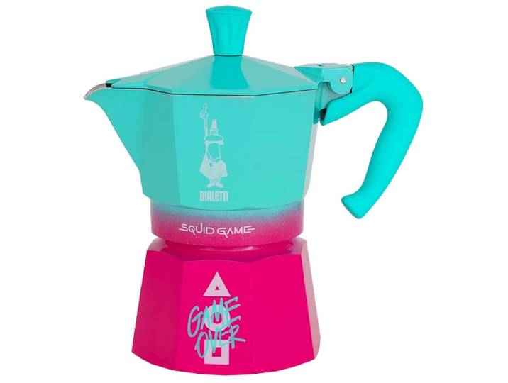 BIALETTI Italienische Kaffeemaschine BIA-MOKA-EXPR-3TZ-SG 0.13L