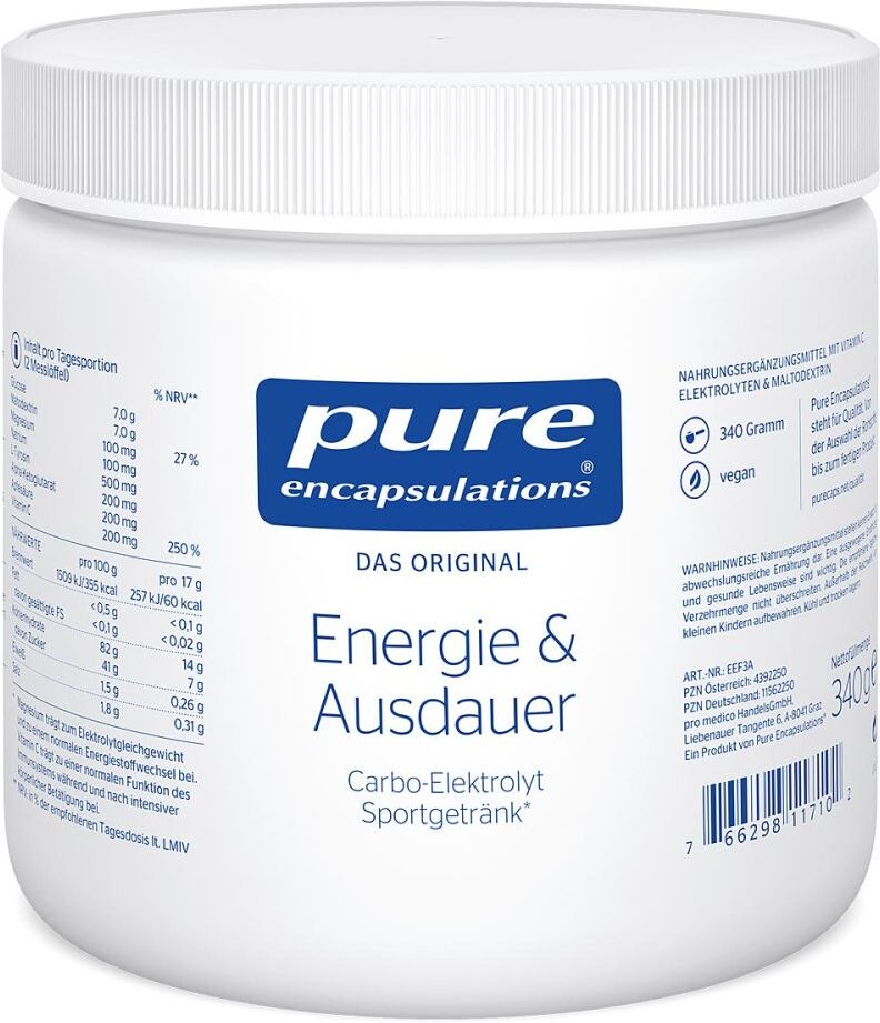 Pure Encapsulations Energie & Ausdauer Pulver