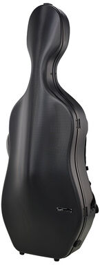 bam SUP1005XLNN Cello Case 4/4 Schwarz mit schwarzen Schlössern