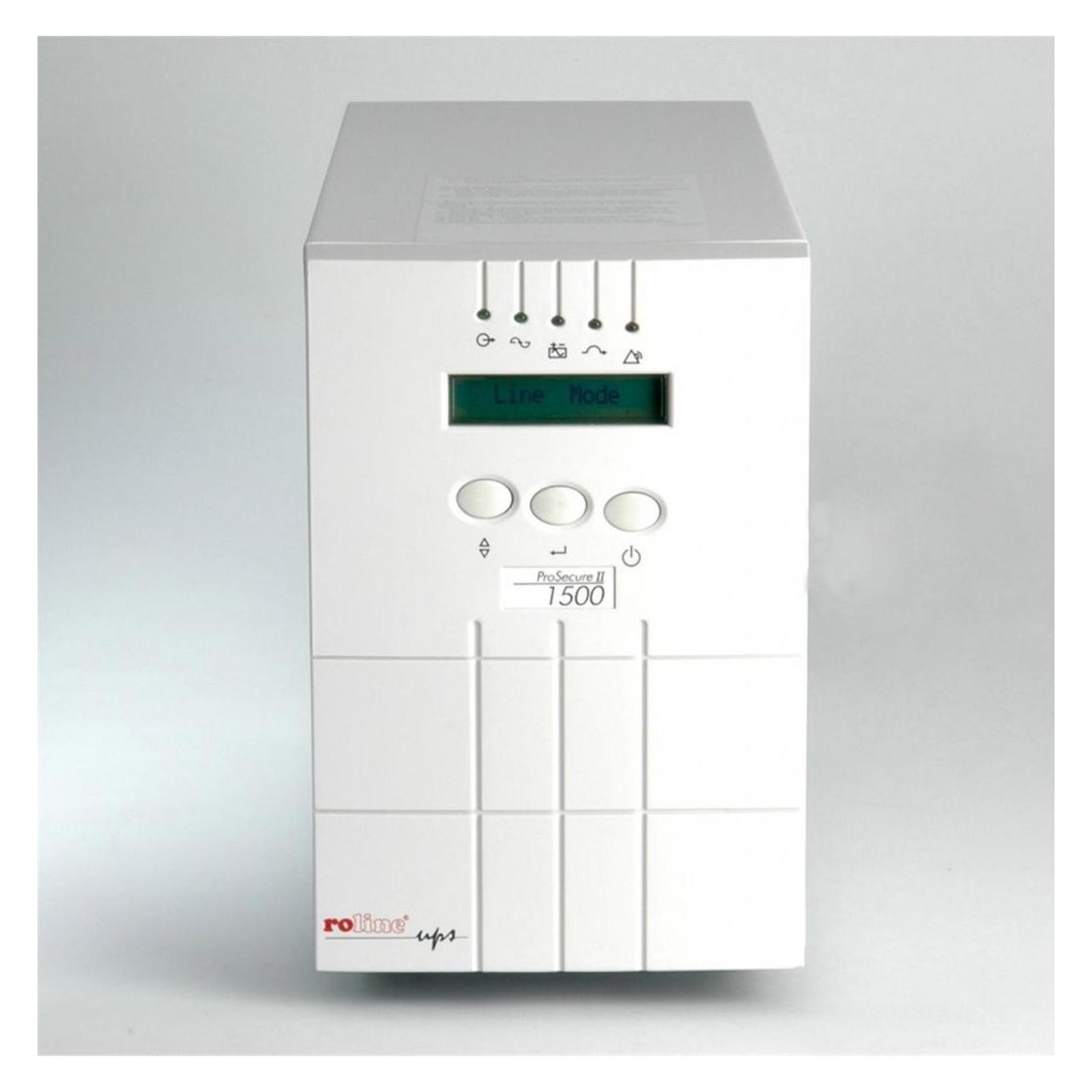 Roline ProSecure II 1500VA (1500 VA, 1050 W, Online-Doppelwandler USV) (19.40.1083)