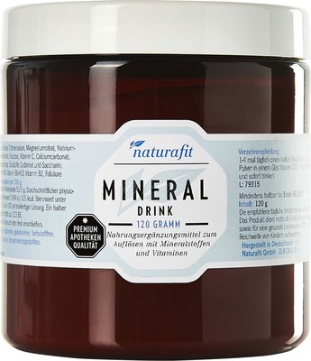 NaturaFit GmbH NATURAFIT Mineraldrink Granulat 120 g 08812097