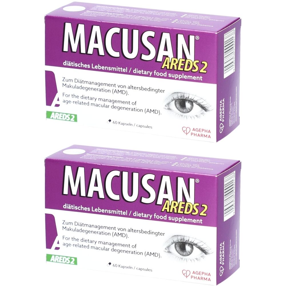 Macusan Areds2 Kapseln 2x 2x60 St
