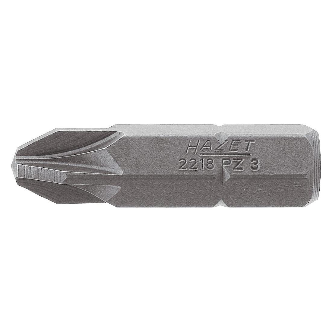 Hazet Bit 2218-PZ4 Sechskant8 (5/16 Zoll) Pozidriv Profil PZ PZ4 (Kreuz Pozidriv PZ) (2218-PZ4)