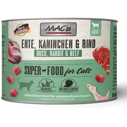 MAC ́s CAT Ente/Kaninchen/Rind 6x200 g