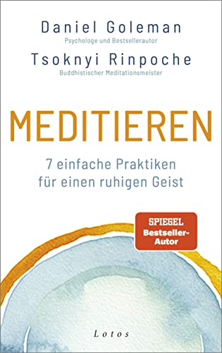 Daniel Goleman - Meditieren: 7 einfache Praktiken für einen ruhigen Geist - Preis vom 09.10.2026 07:28:09 h