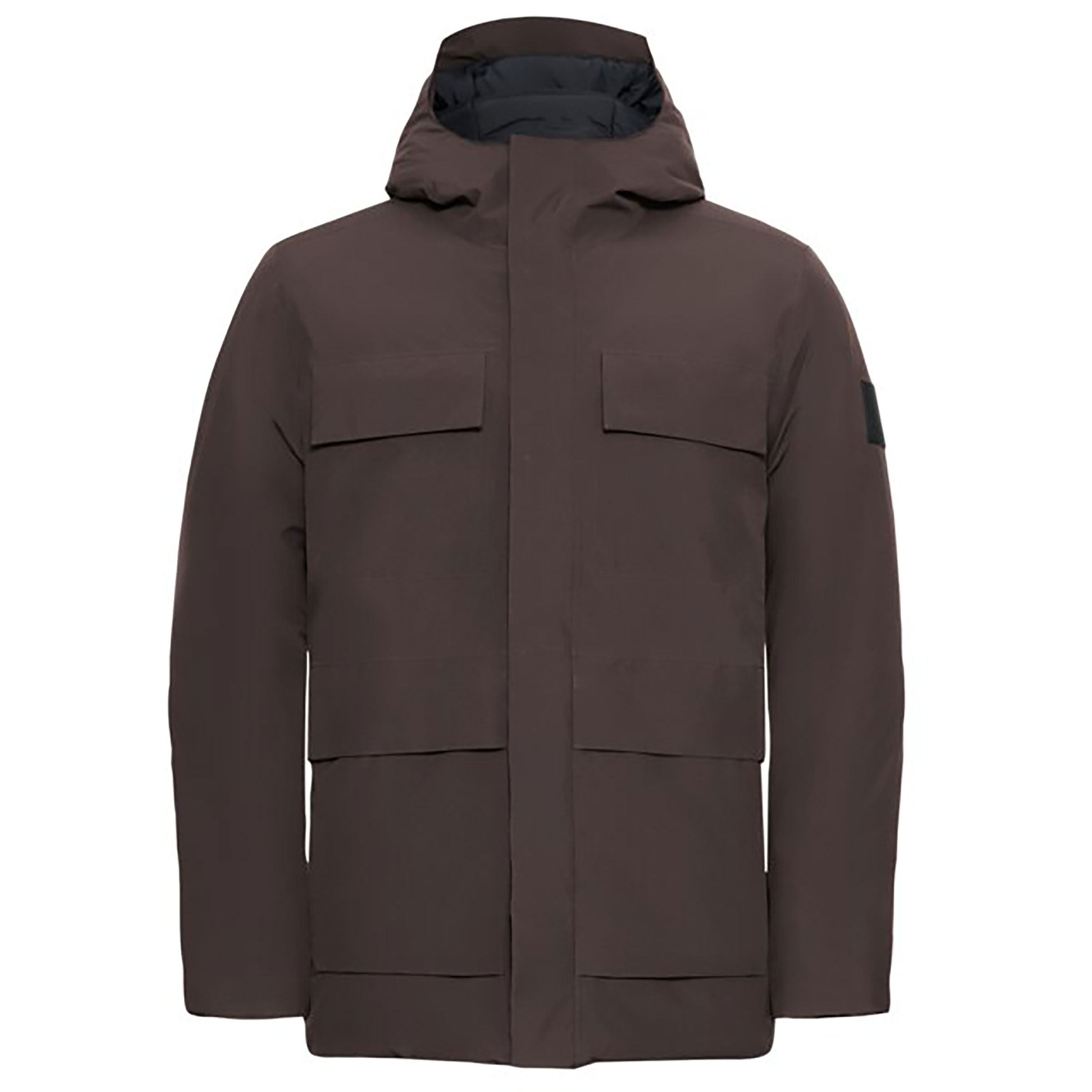 Jack Wolfskin Brandenburger Herren Kunstfaserjacke grau Größe S Lifestyle Wasserdicht Wasserabweisend