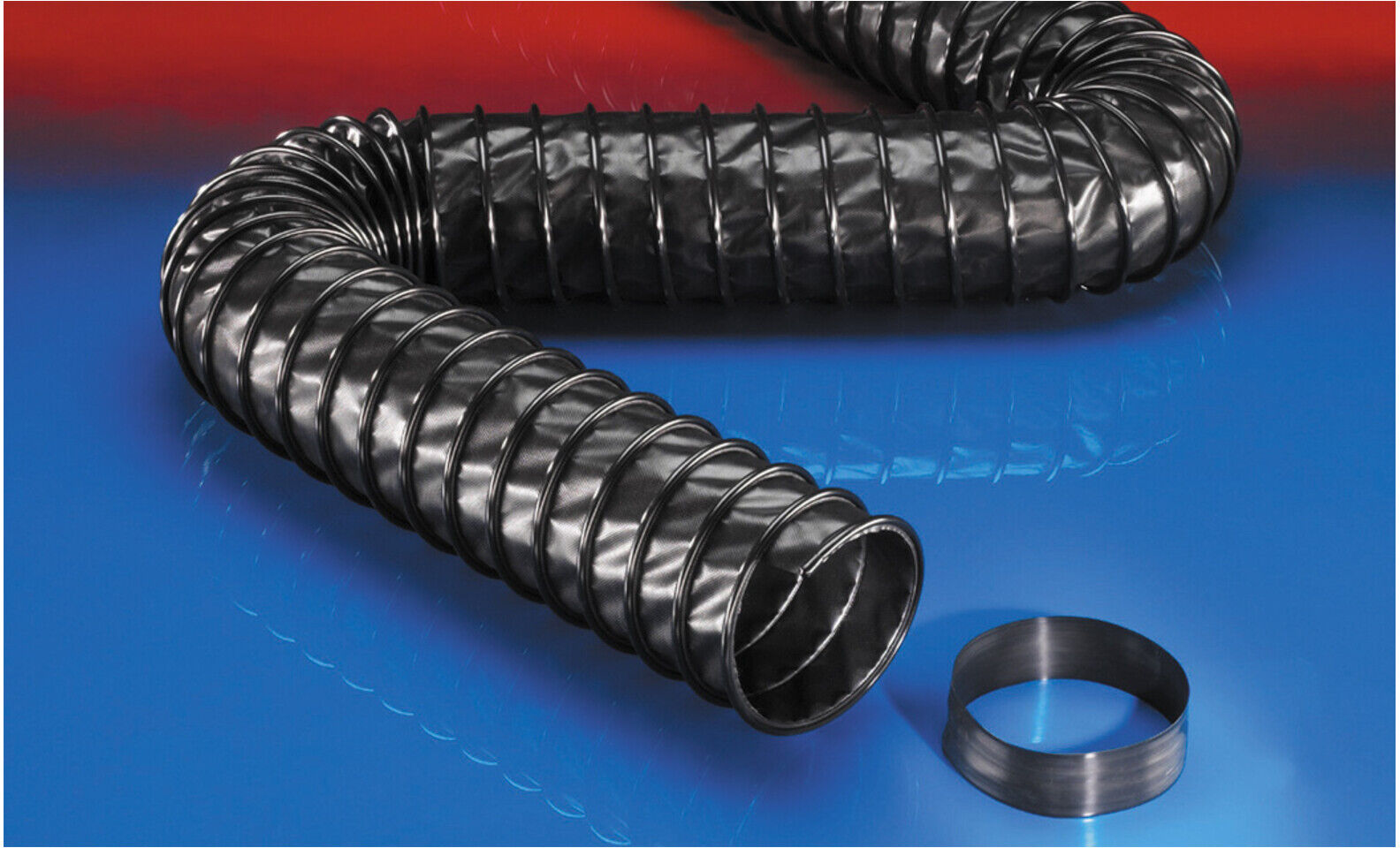 Norres Abgasschlauch vibrationsfest (+200°C) Ø 200mm L: 7,5m CP HYP 450 PROTECT (450-0200-7500-0000000750)