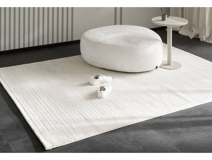 Tapis épais Pure Design Type A 133 x 190cm Beige/Beige