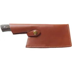 Zassenhaus Kochmesser Cleaver 17 cm Pakkaholz, Küchenmesser, Braun