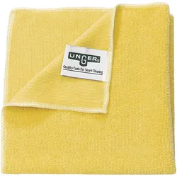 Unger MF40J Microfasertuch Microwipe Smart Color 4000 gelb zum Nachpolieren auf allen Oberflächen, 40x38 cm