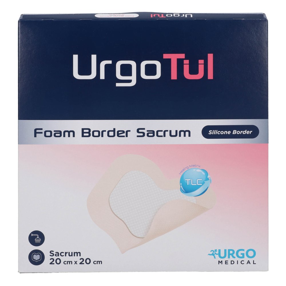 Urgo GmbH Urgotül Foam Border Sacrum 20x20 cm Verband 10203187