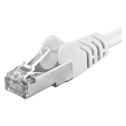 PremiumCord SP6ASFTP050W networking cable White Cat6a SF/UTP (S-FTP) (PiMF, S/FTP, SF/UTP, CAT6a, 5 m) (SP6ASFTP050W)