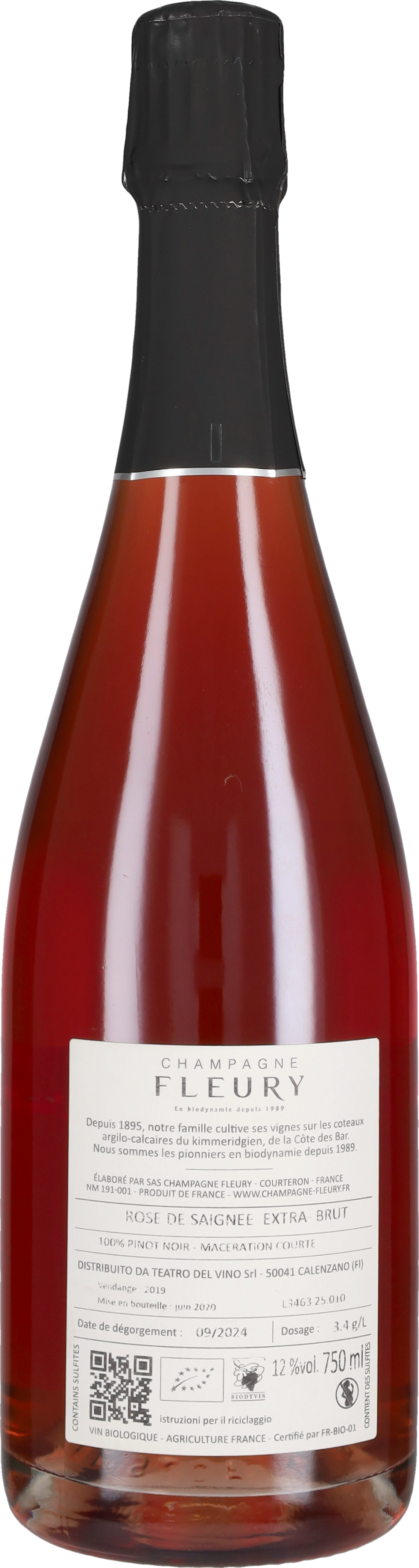 Champagne Rosé Extra Brut Fleury