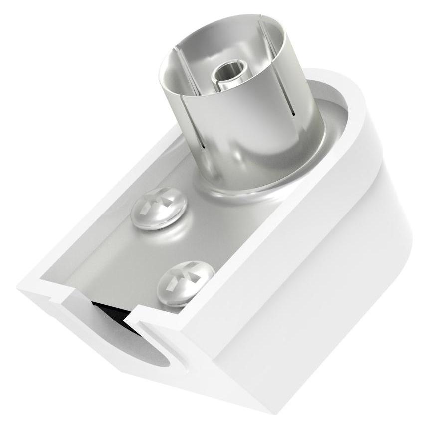 Hama Antennen-Kupplung, Koax-Winkel 90°, schraubbar (00305086)