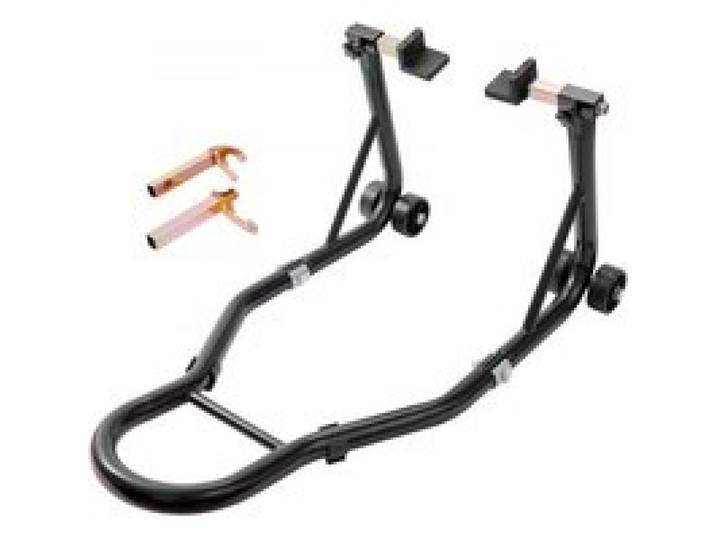 VEVOR Motorrad Ständer Set Montageständer 0,39 t Belastbar, U-Type + L-Type, 225–350 mm / 230–330 mm Hinten Montageständer Motorrad Heber Montagelift Montageheber, mit vier Laufrollen Montageständer