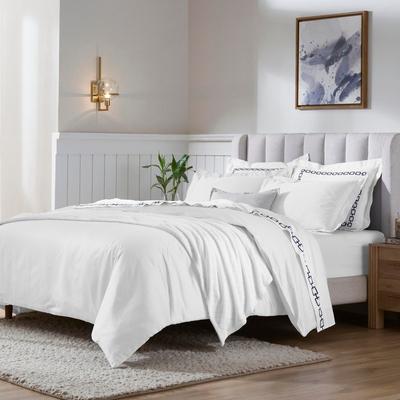 Superior Egyptian Cotton 650 Thread Count Solid Duvet Cover Set
