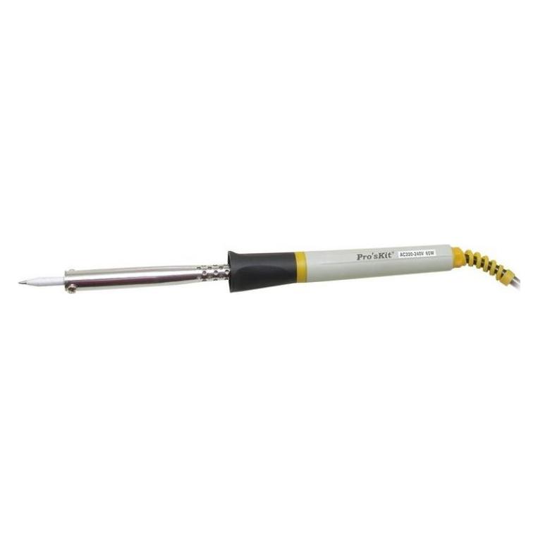 Agam Lötkolben 220V/60W mit 3-Draht-Eurostecker mit 2 Rundstiften (Lötkolben) (8PK-S120NB-60)