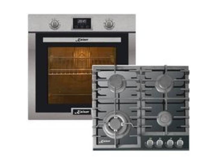Kaiser Four Set EH 6323 + KCG 6383 Autonome Inox Four électrique+plaque de cuisson gaz 60 cm