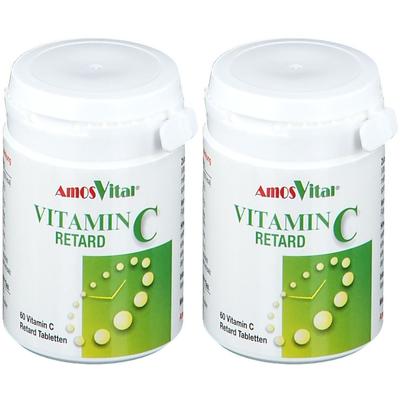 Vitamin C Retard Tabletten mit Depotwirkung 2x 2x60 St Retard-Tabletten