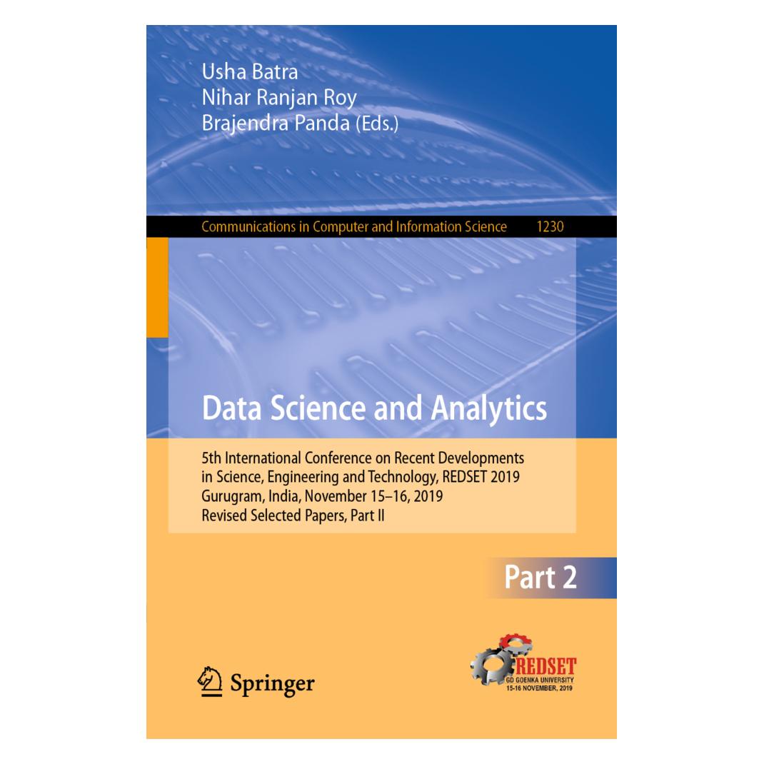 Springer Data Science and Analytics (Englisch, Softcover, Brajendra Panda, Nihar Panda, Ranjan Roy, Usha Batra) (56138508)