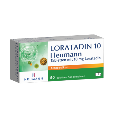 HEUMANN PHARMA GmbH & Co. Generica KG LORATADIN 10 Heumann Tabletten 50 St 01476650