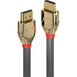 LINDY 37602 - HDMI Kabel - Gold Line, zertifiziert, 10K120Hz, 2,0 m
