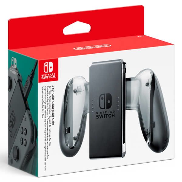 Nintendo Joy Con Aufladehalterung für 2 Joy Con-Controller Ladestation (Schwarz) 2510566