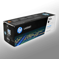 HP Toner CF540A 203A schwarz