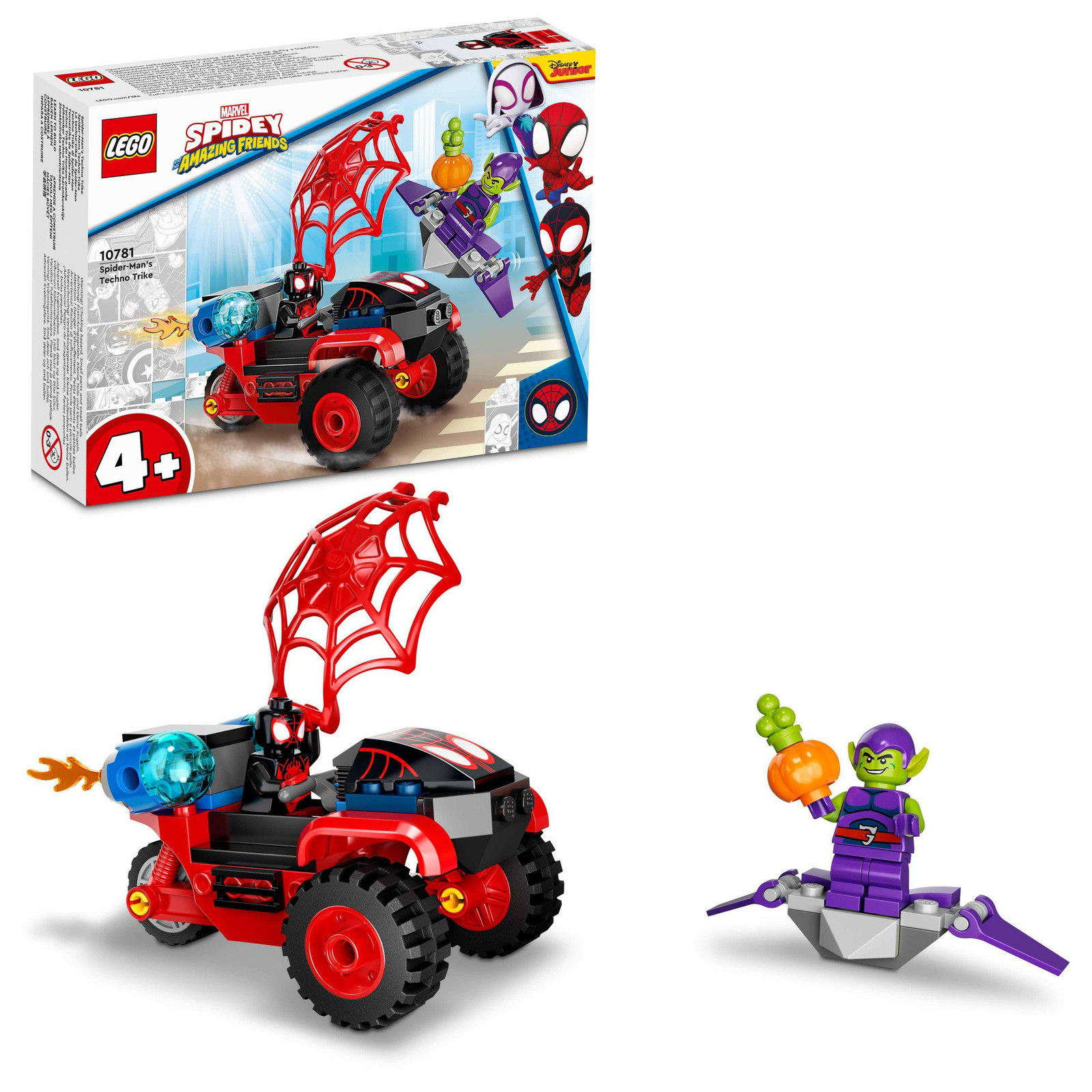 LEGO 10781 Miles Morales: Techno-Trike Spider-Man Set