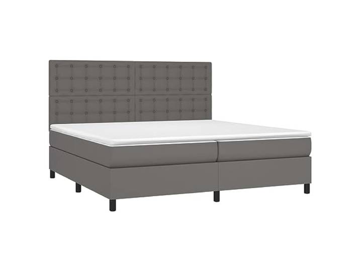 KTHLBRH Bettgestell aus Metall, weiß, 120 x 200 cm, mit Kopfteil Bettgestell aus Stahl, Stauraum unten, Lattenrost inklusive, Bettgestell