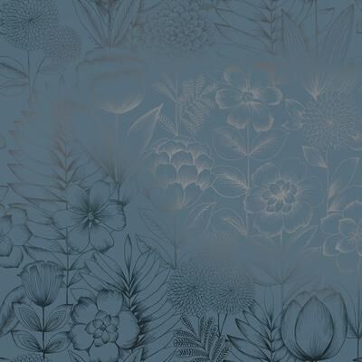 Tempaper Homestead Floral Peel and Stick Wallpaper