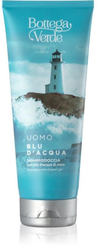 Bottega Verde Blu d´Acqua 2-in-1 shower gel and shampoo with sea salt 200 ml