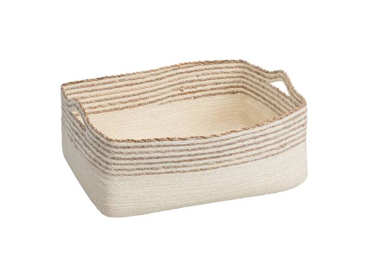 Aufbewahrungskorb Kemi, Edy&liv, beige, Textil