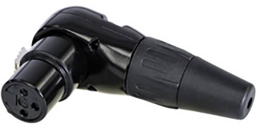 Rean AV RC3FR-BAG XLR-Steckverbinder Kupplung, gewinkelt Polzahl: 3 1St.