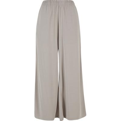 Stoffhose URBAN CLASSICS "Urban Classics Damen Ladies Modal Culotte", Damen, Gr. XL, US-Größen, beige (cloud), 77% Modal, 23% Polyester, unifarben, loose fit, Hosen Stoffhose