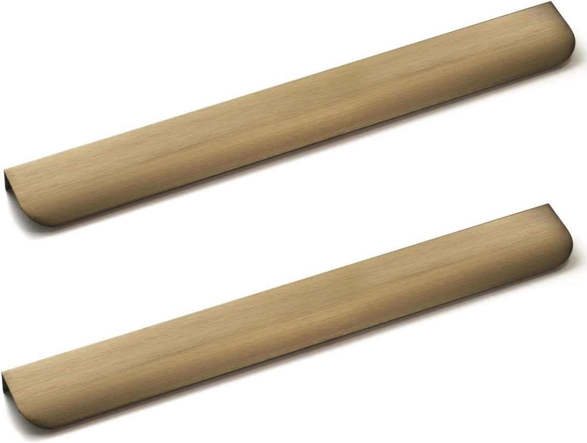 Gouden verborgen kastgrepen van aluminiumlegering, Lengte: 25 cm