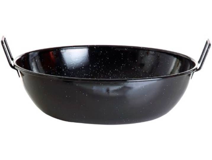 PaellaWorld 071802 Schüssel, emailliert Durchmesser 60 cm / 30 L Volumen