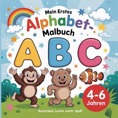 Mein erstes Alphabet-Malbuch, Gebundene Ausgabe von Homayoun Hormozan, BoD – Books on Demand, 978-3-8192-0890-4