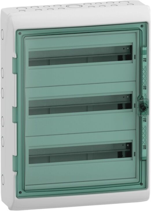 Tableau de distribution Schneider 54 modules IP65 porte transparente 10345