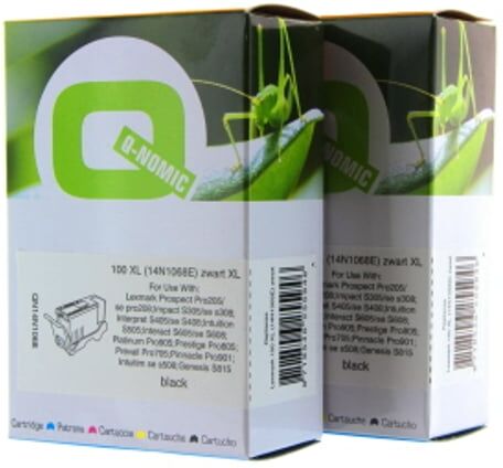 Q-Nomic 100XL Negro 2-Pack (14N0848)